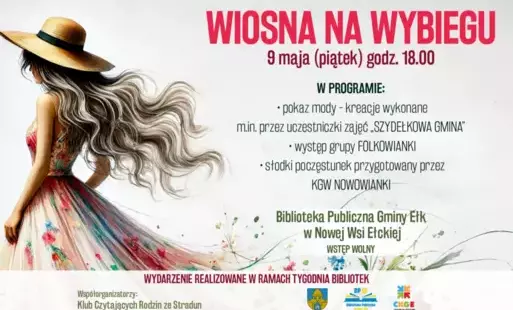 Zdjęcie do Tydzień Bibliotek - Wiosna na wybiegu