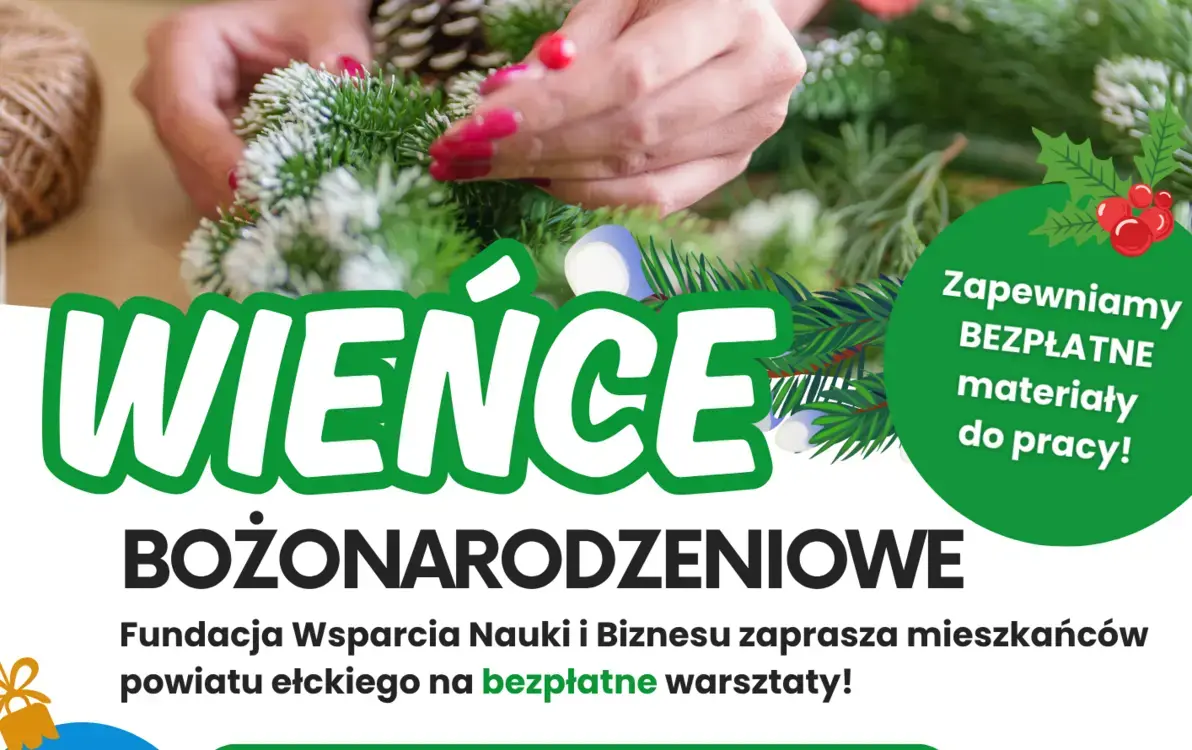 Zdjęcie do WIEŃCE BOŻONARODZENIOWE